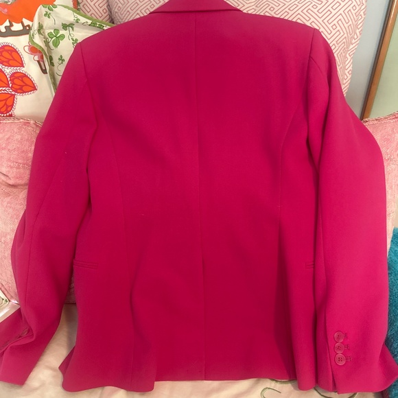 NWOT Frame hot pink blazer - size 0 - Picture 3 of 4